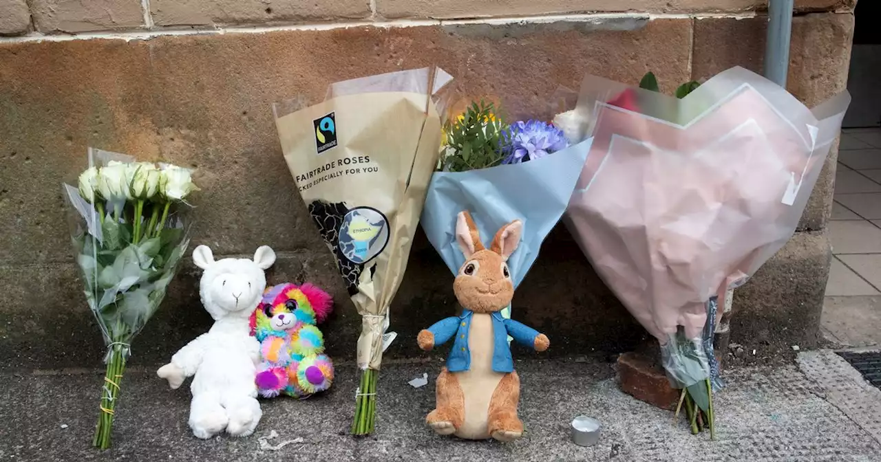 Teddy bears and tributes left for boy, 4, outside flat where dad killed him