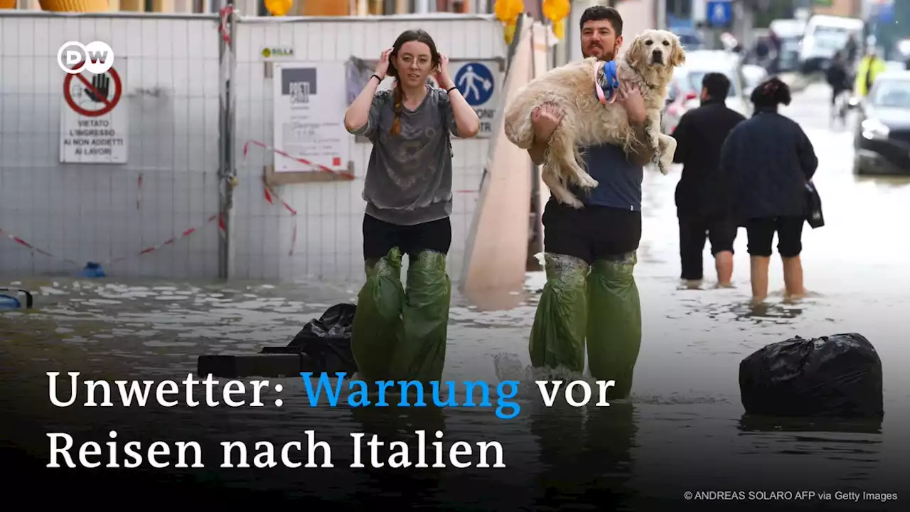 Unwetter und Überschwemmungen in Italien | DW | 19.05.2023