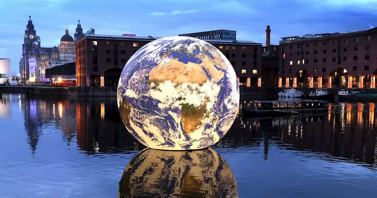 Floating Earth creator praises Liverpool for its love of culture