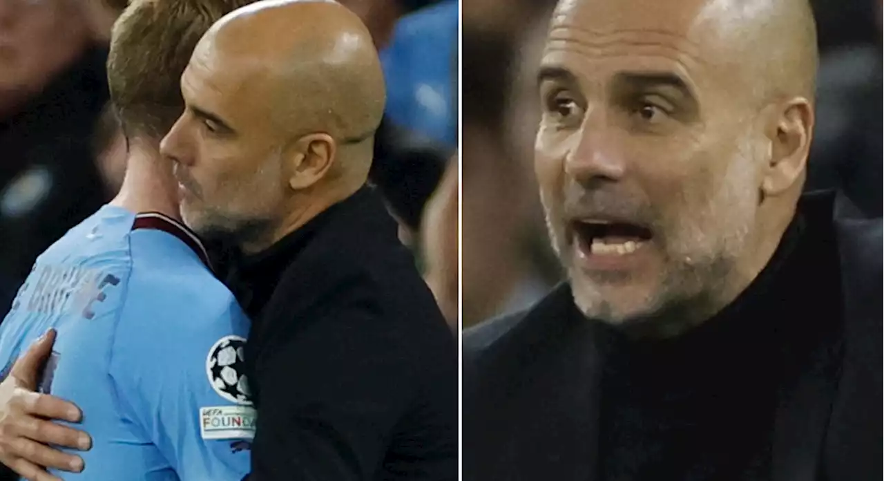 Guardiola svarar - efter att ha blivit ombedd att hålla käften: 'Jag gillar det'