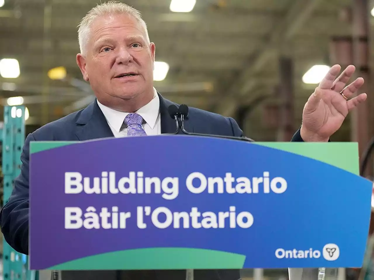 Doug Ford says Ontario will boost Stellantis subsidy to keep proposed battery plant in Windsor