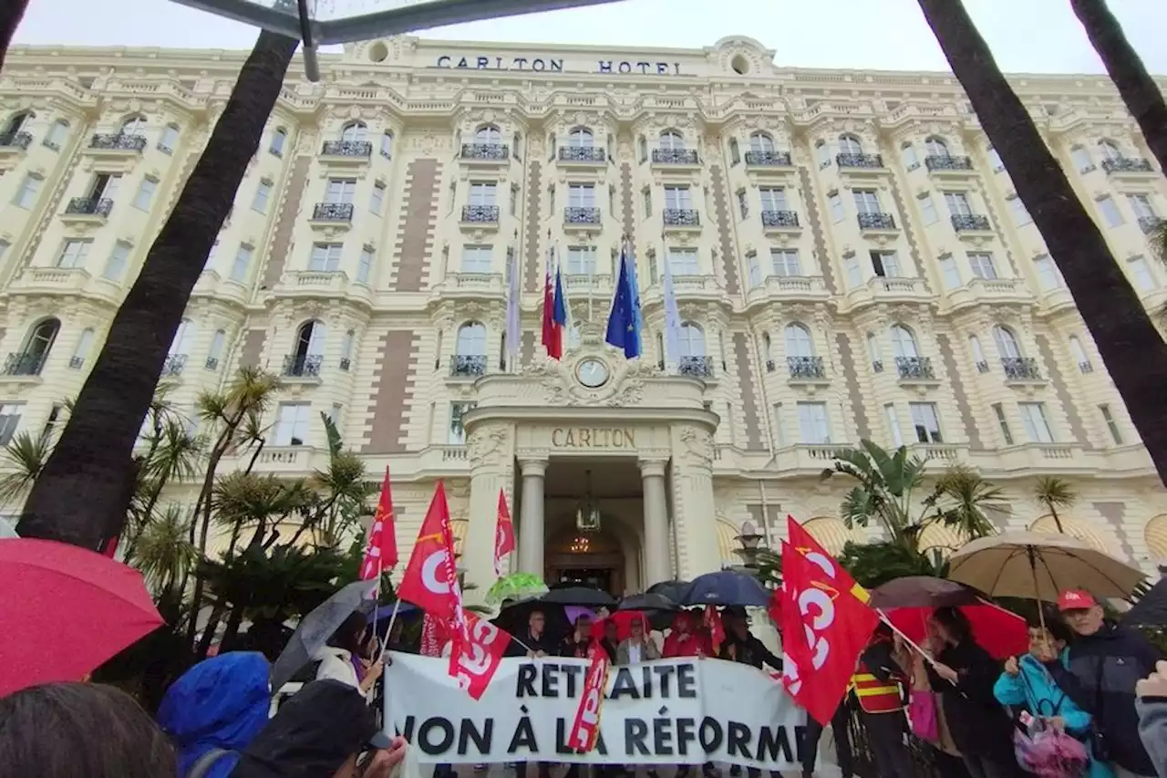 Festival de Cannes 2023 : la CGT dénonce les conditions de travail des salariés du Carlton