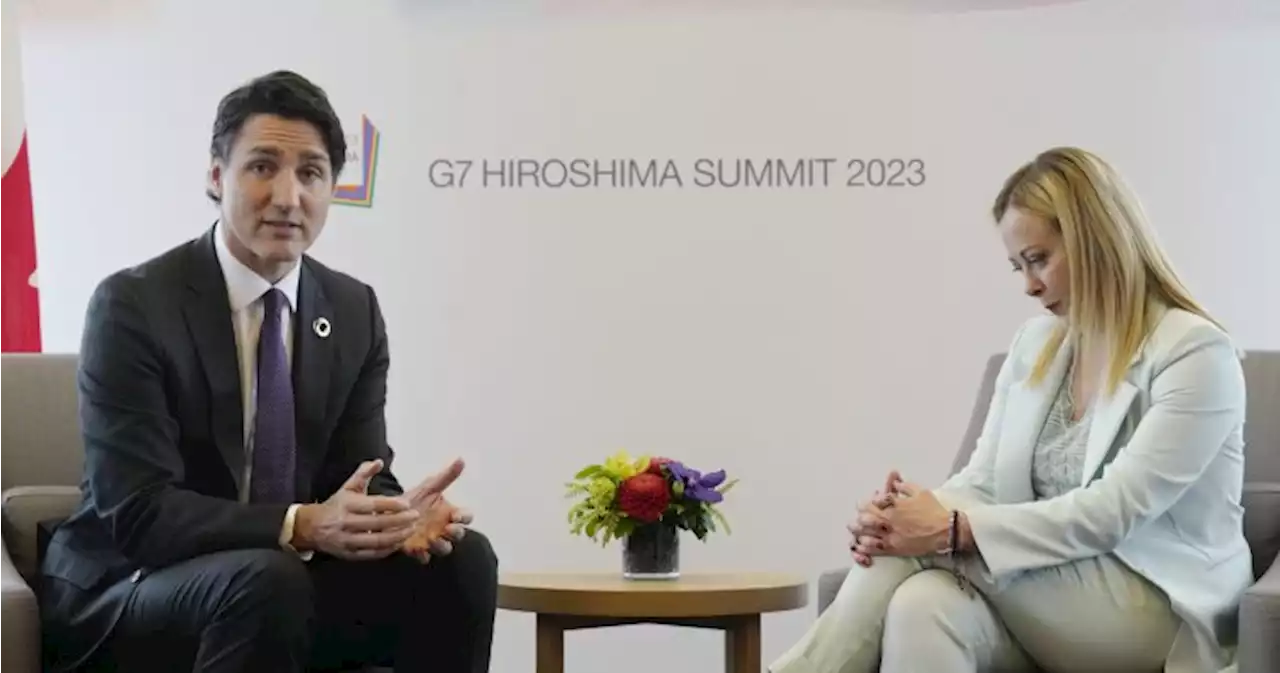 Trudeau calls out Italy’s LGBTQ+ stance during G7 meeting with Meloni - National | Globalnews.ca