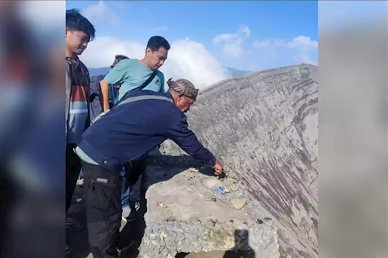 Arca Ganesha Setinggi 50 cm di Bibir Kawah Bromo Hilang, Dicuri atau Jatuh? - Jawa Pos