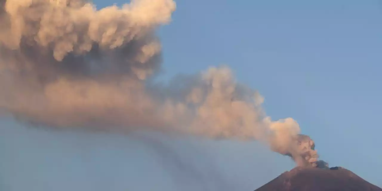 Suspenden clases presenciales en Puebla por actividad del Popocatépetl