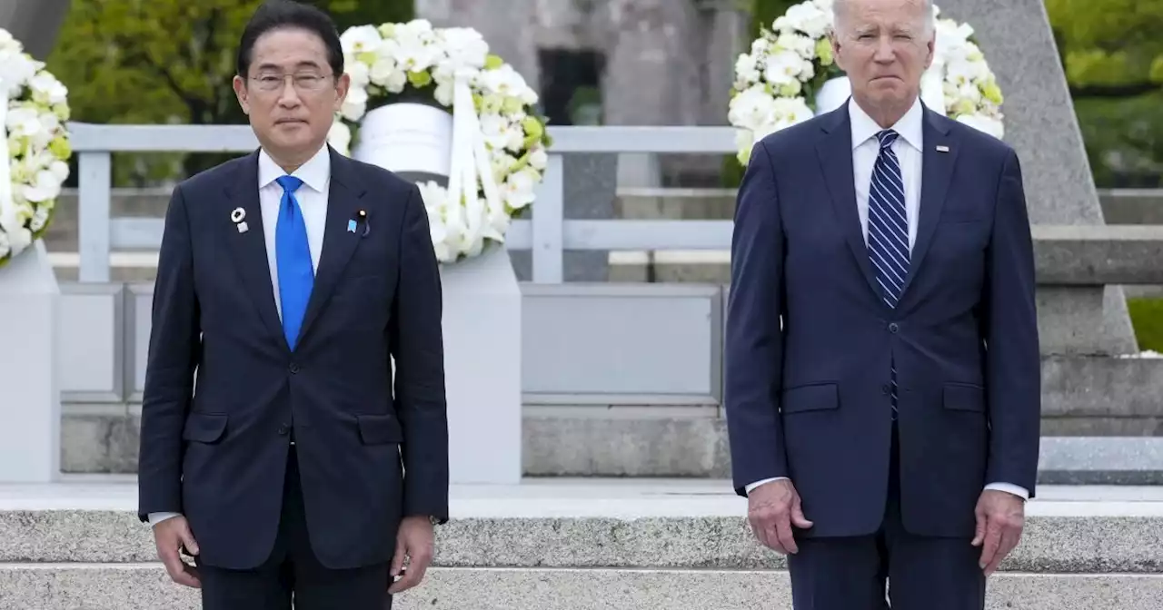 Hiroshima attack's last survivors watch as Biden pays tribute, but makes no apologies