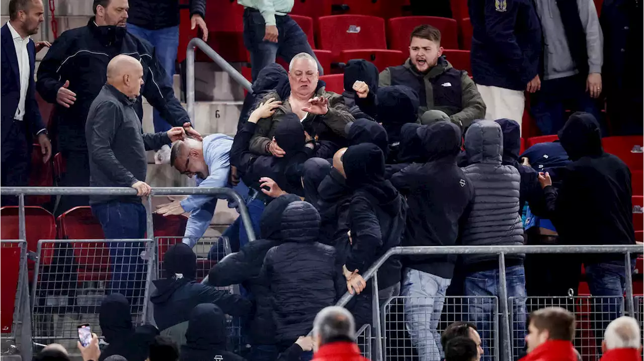 West Ham fans including players’ families attacked by AZ Alkmaar thugs after Europa Conference League win