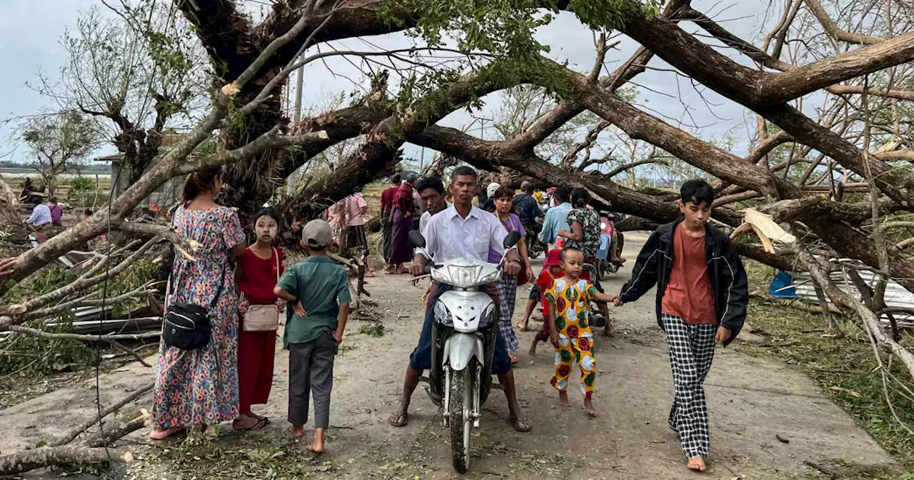 En Birmanie, le bilan grimpe à 145 morts après le cyclone Mocha, en majorité des Rohingyas