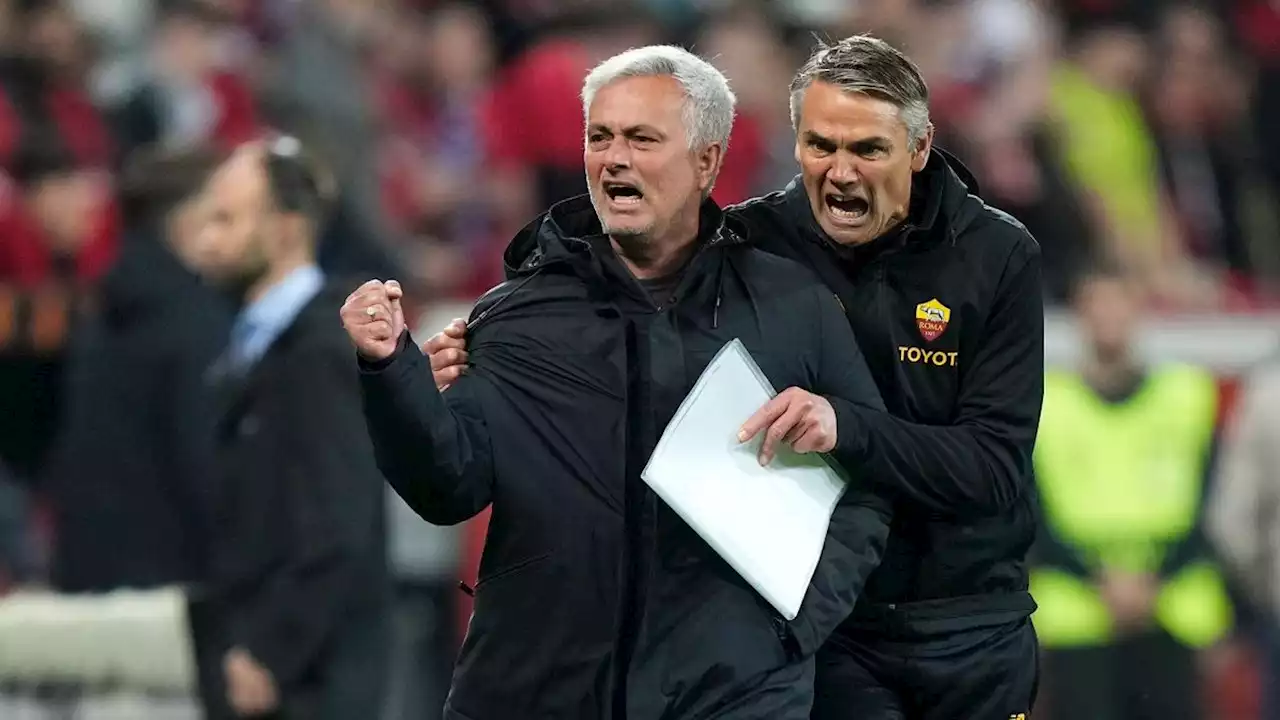 Na Roma como no FC Porto: Mourinho chega à sexta final europeia