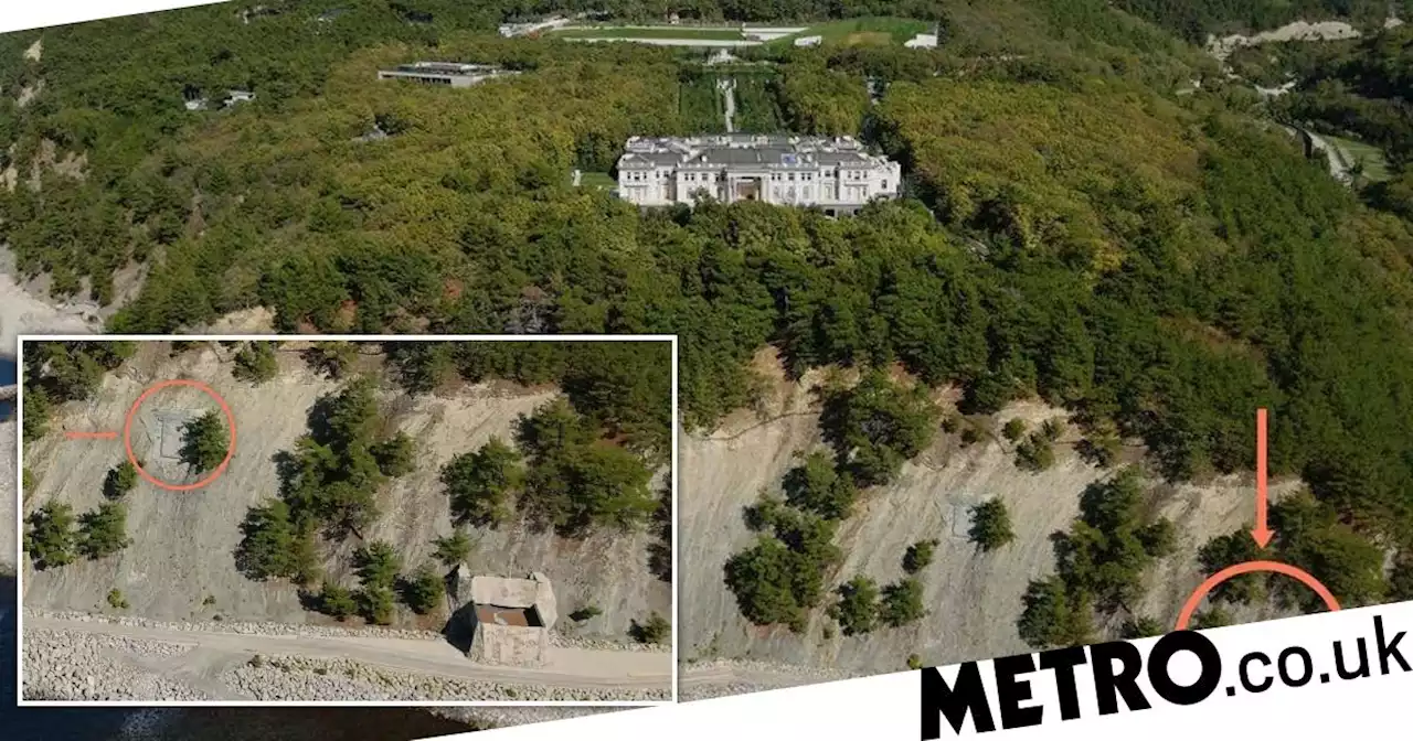 Leaked plans reveal Putin's secret bunker beneath £1 billion Black Sea palace