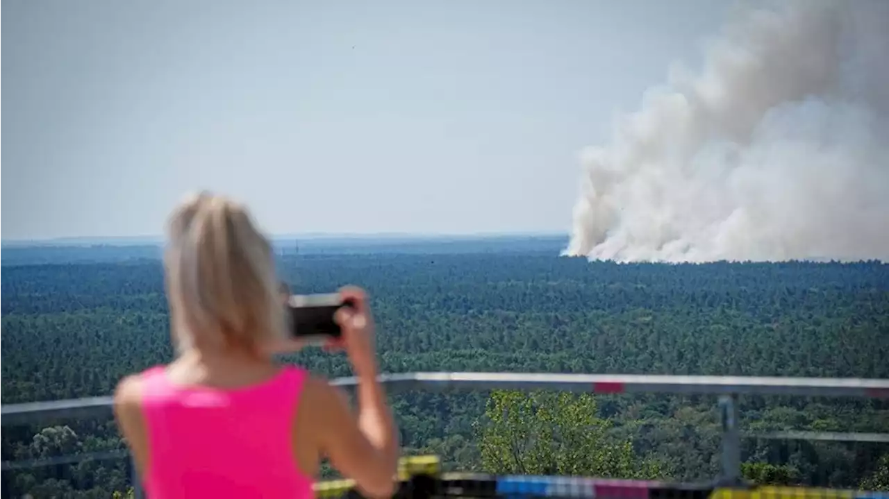 Sprengplatz Grunewald: Brandursache noch immer unklar