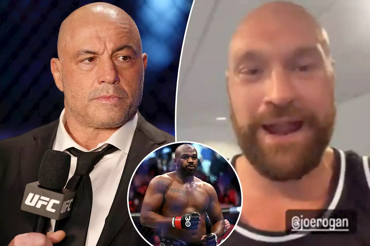 Tyson Fury slams ‘little p—y’ Joe Rogan over Jon Jones fight prediction in expletive-filled rant