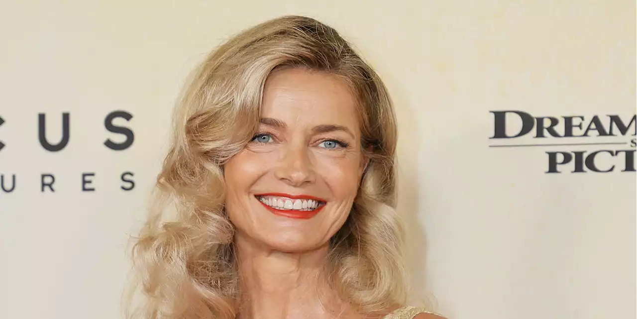 Paulina Porizkova Shows Off Super-Toned Legs in Black Minidress Throwback Pic