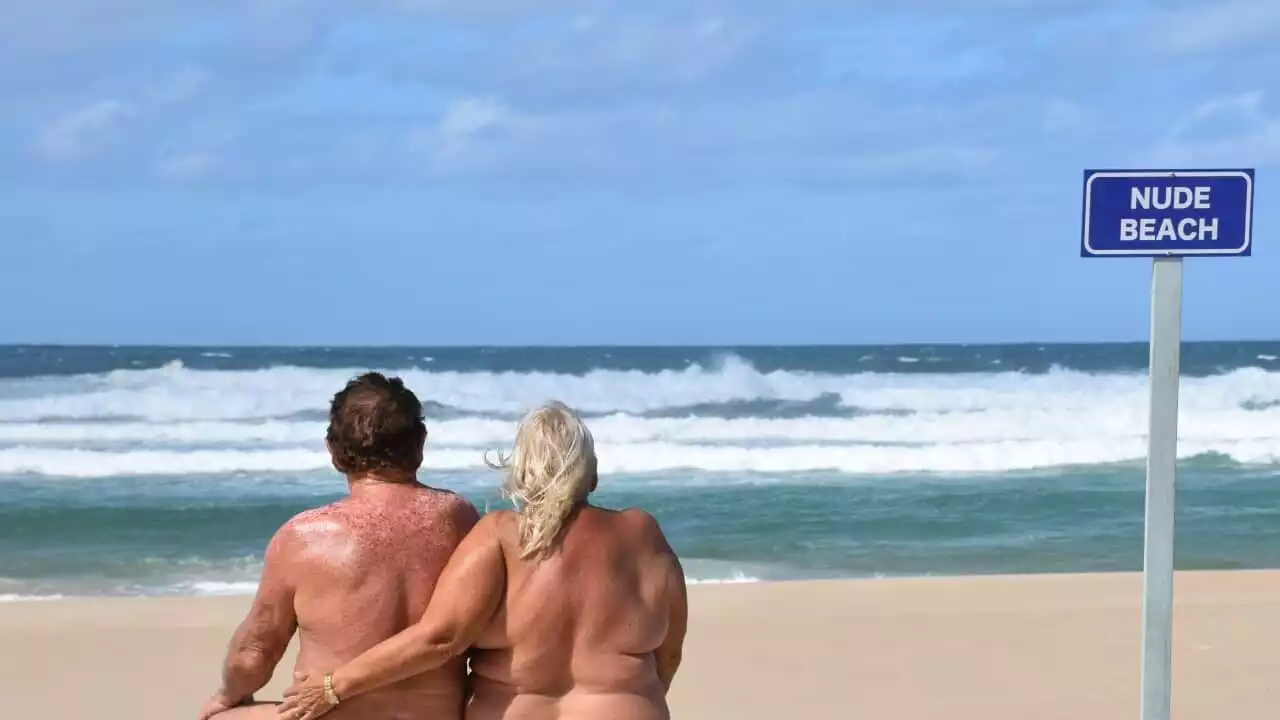 Why are police cracking down on this unofficial nudist beach?