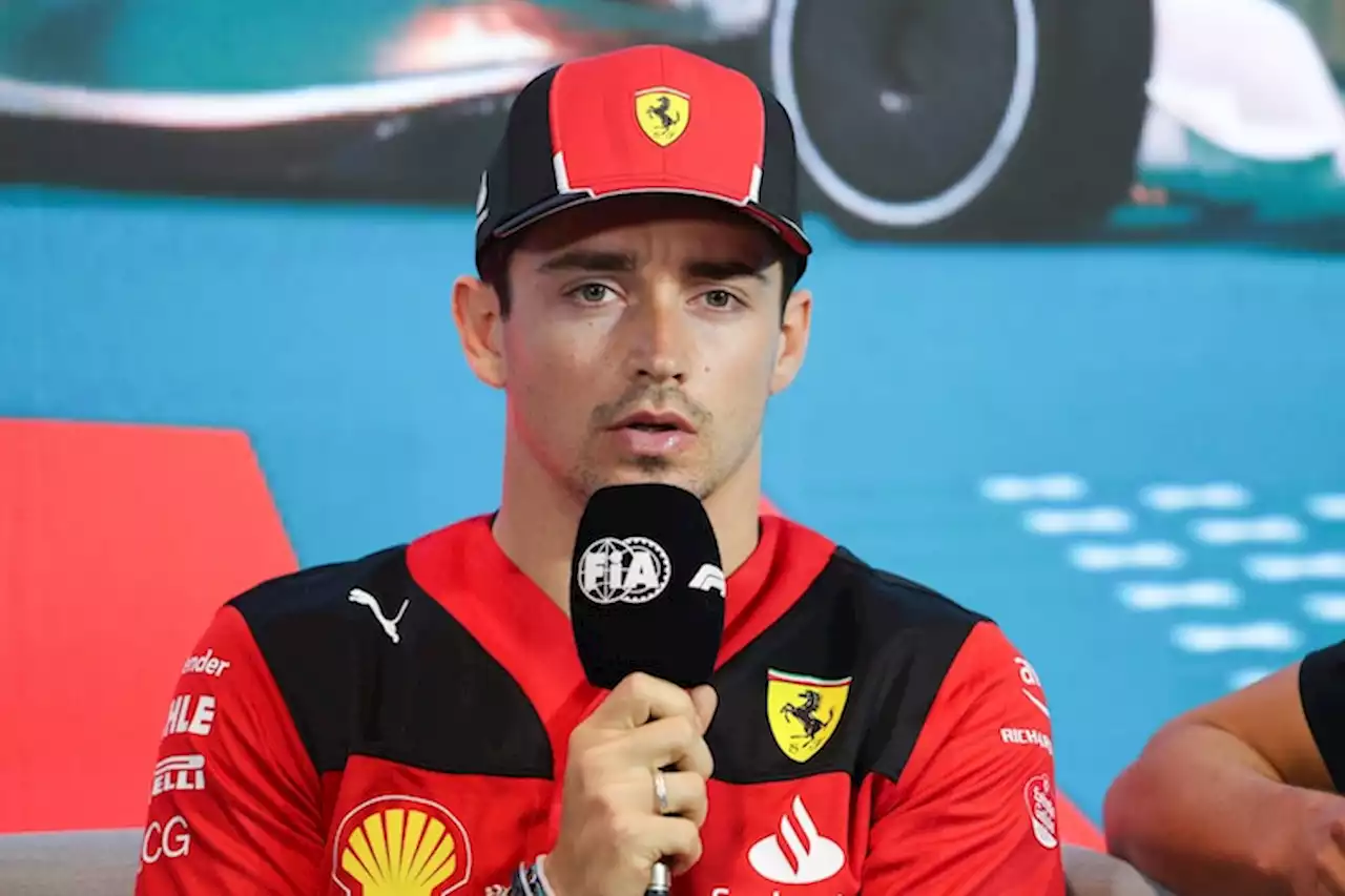 Charles Leclerc nach viel Kritik: Fehler sind normal