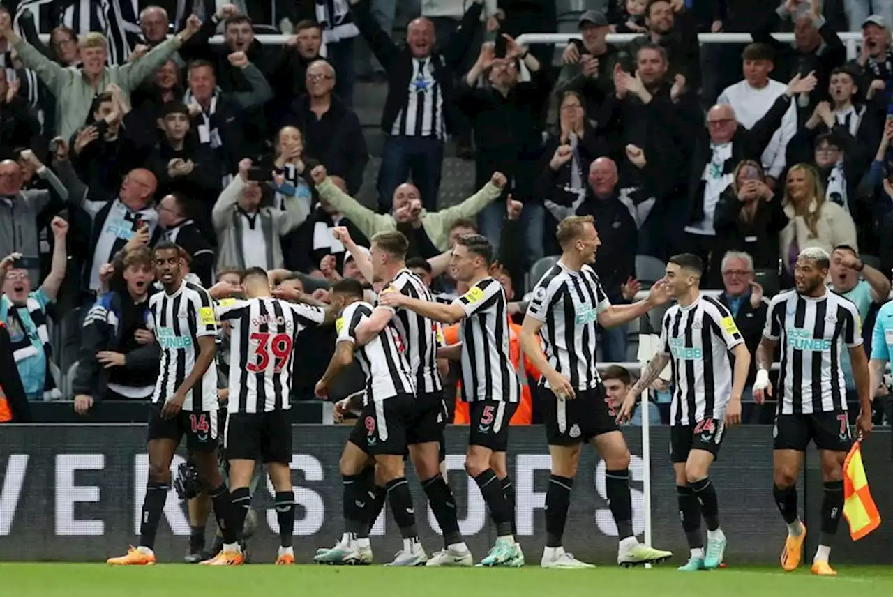 Soccer: Newcastle crush Brighton as top-four finish looms