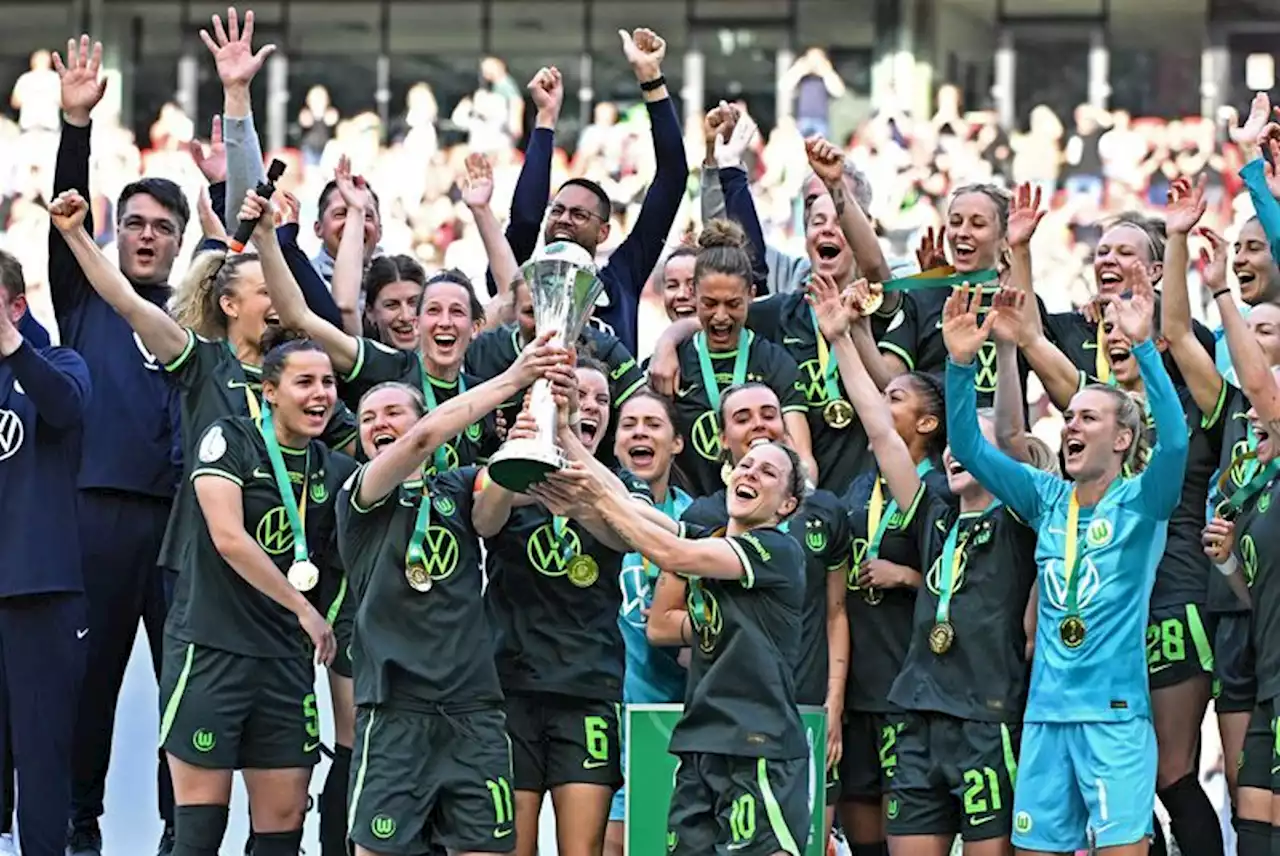 Soccer- VfL Wolfsburg Women claim ninth consecutive cup title