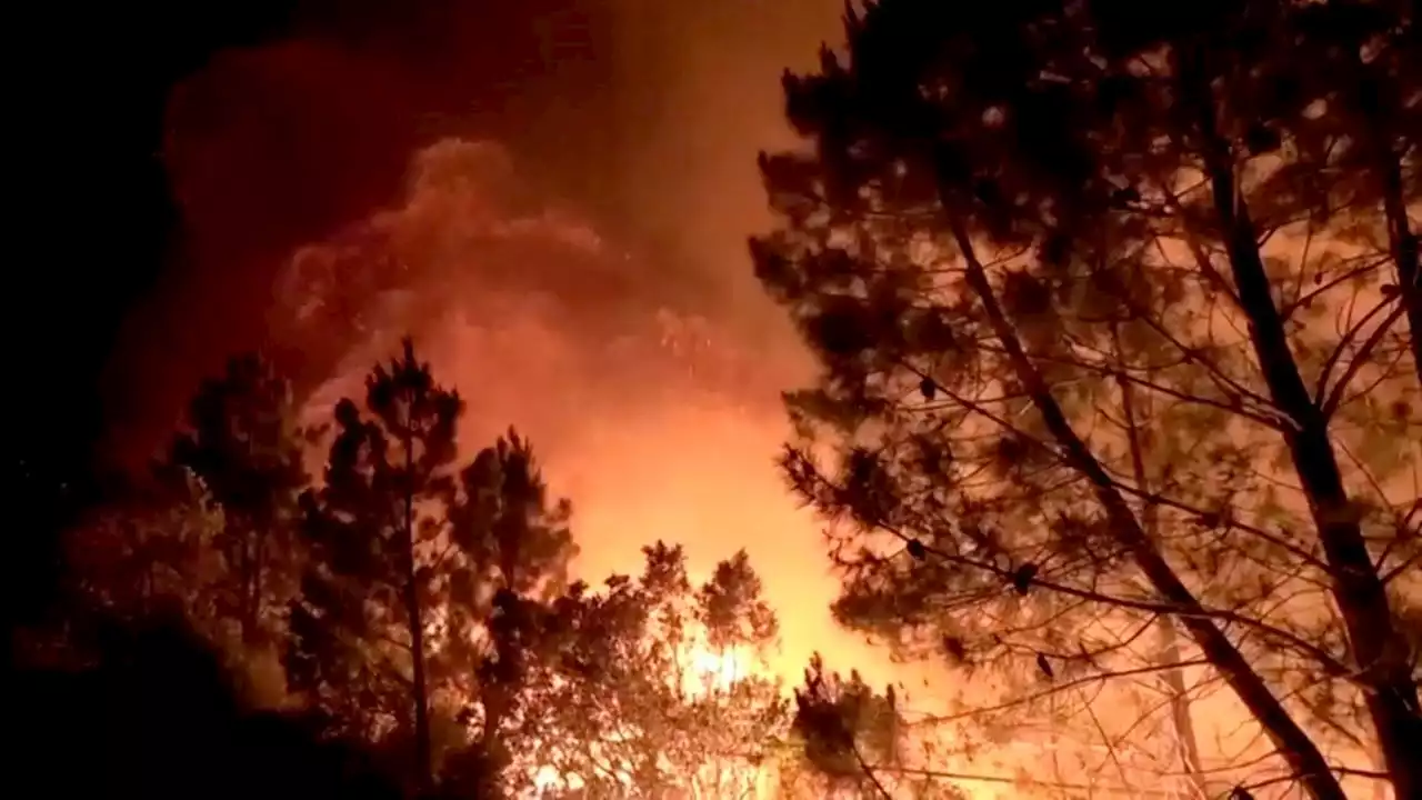 Waldbrand in Spanien: 700 Menschen in Sicherheit gebracht