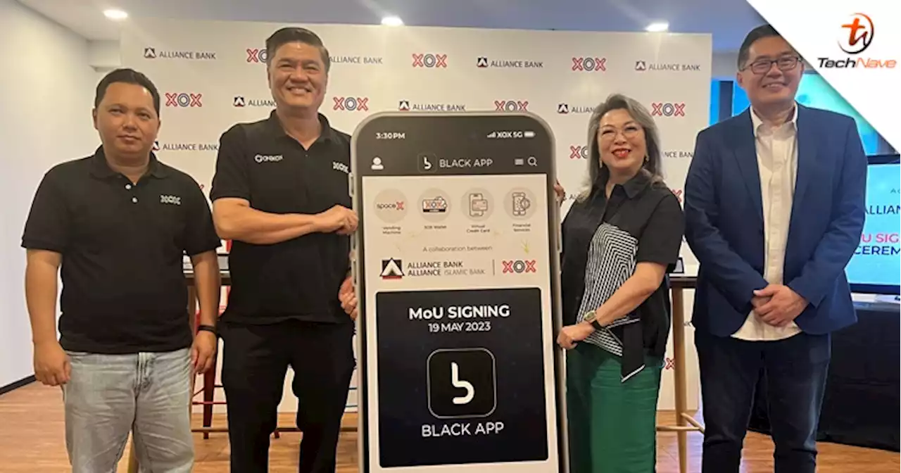 XOX partners with Alliance Bank to feature new financial services on BLACK app | TechNave