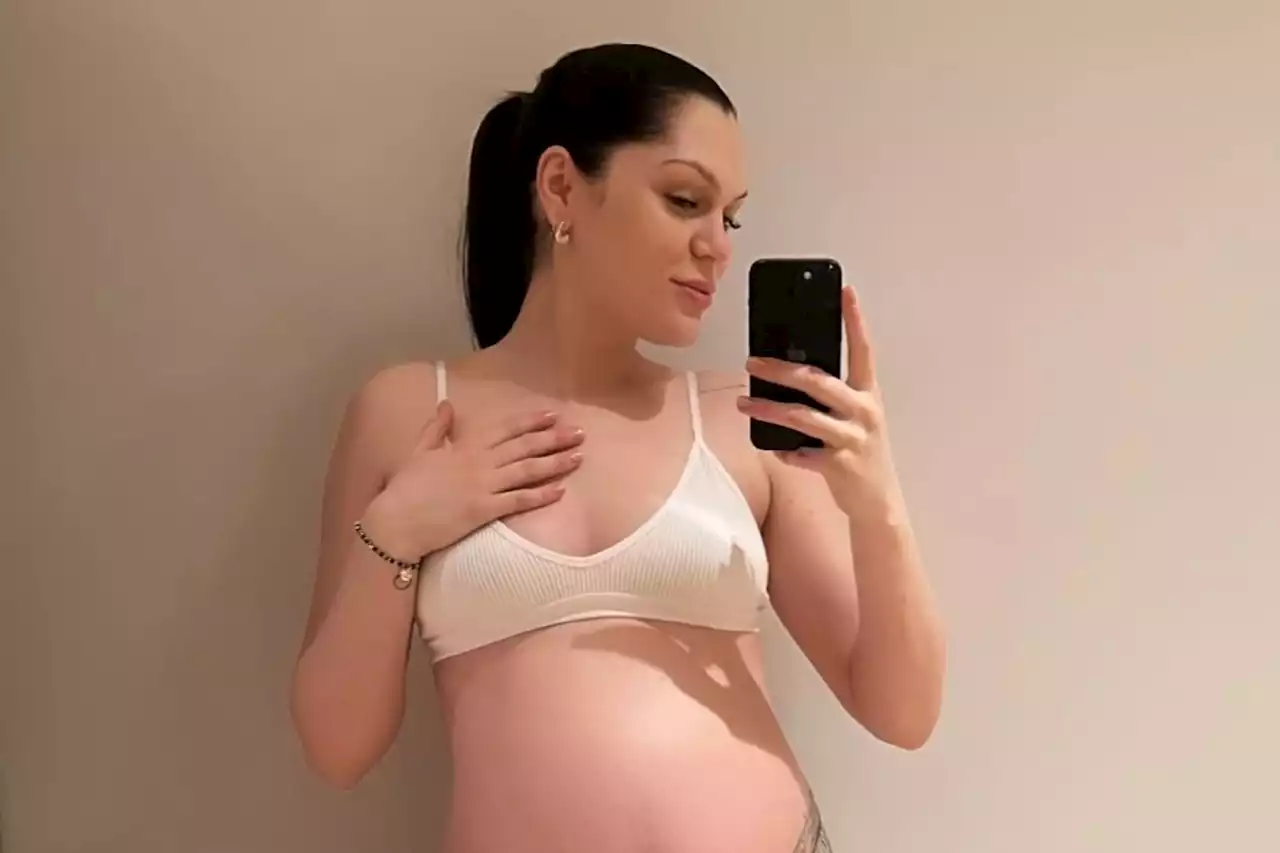 Jessie J reveals she's given birth as singer breaks down in tears with joy