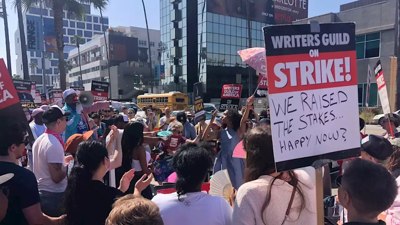 At “Trans Takeover” Picket at Netflix, Writers Push for Representation: “Let Us Make You Money”