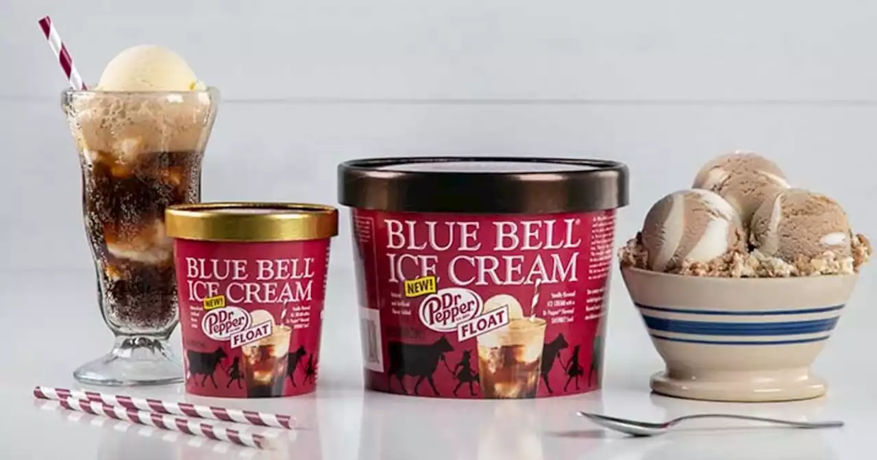 New Dr Pepper Float ice cream by Blue Bell is the ultimate summer treat