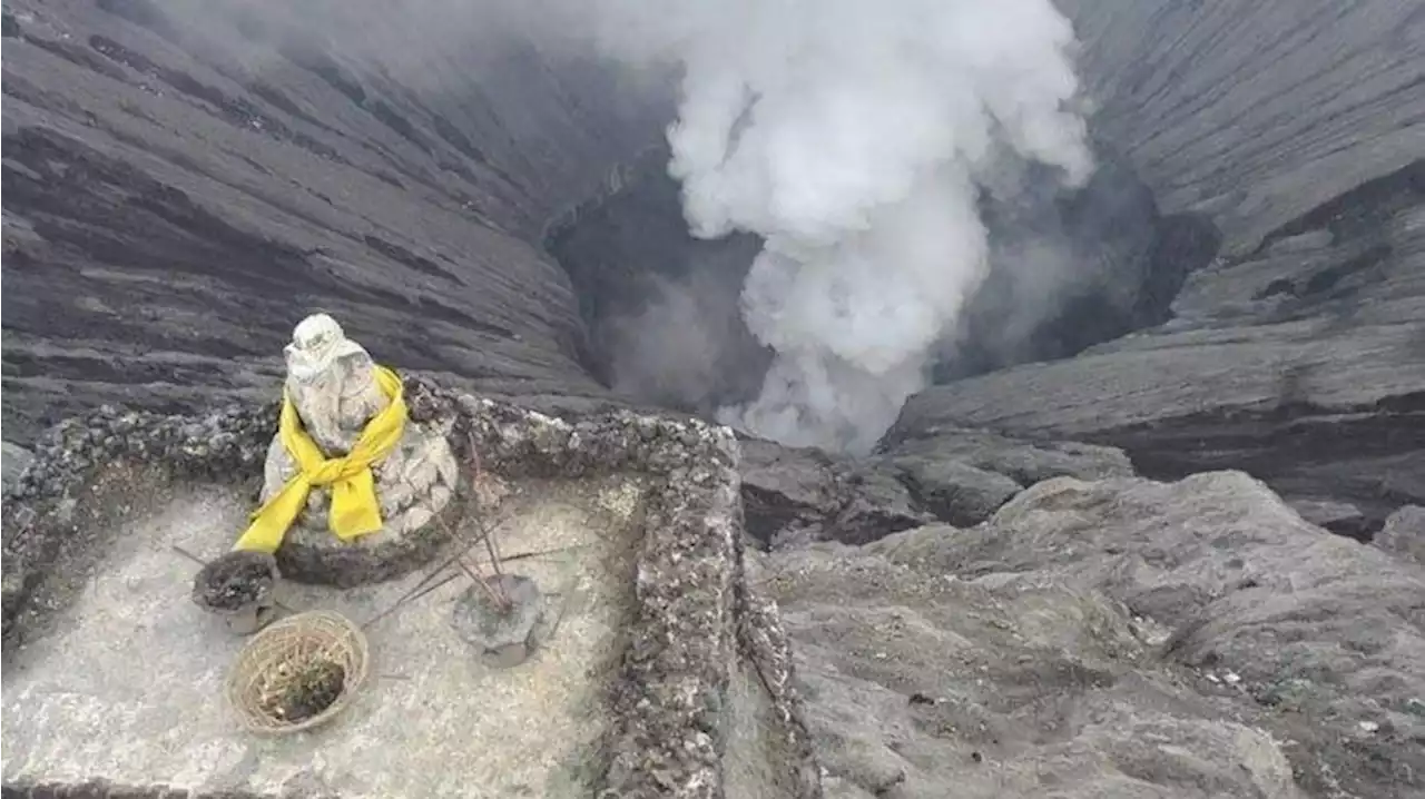 Heboh Patung Ganesha di Bibir Kawah Gunung Bromo Hilang Misterius, Polisi Mulai Dapatkan Petunjuk - Tribunnews.com