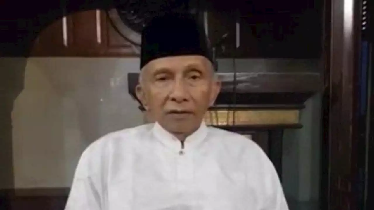 Johnny G Plate Tersangka, Amien Rais: Bung Surya Paloh Silakan Pukul Balik Jangan Hanya Diam Saja - Tribunnews.com