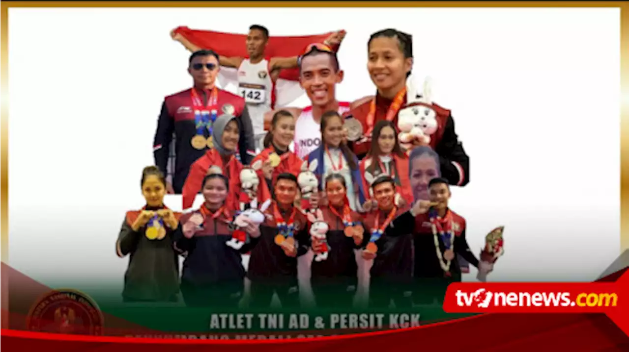 Keren, Atlet TNI AD dan Anggota Persit KCK Sumbang 21 Medali di SEA Games 2023