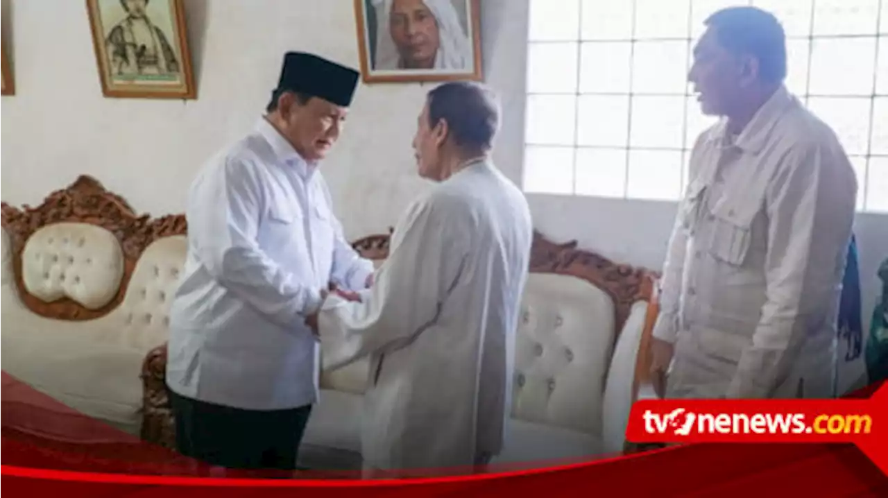 Prabowo Subianto Sowan ke Habib Luthfi di Pekalongan, Ngobrol Panjang Hampir 3 Jam