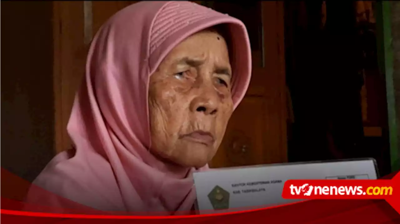 Rela Jual Sawah dan Kolam, Nenek Berusia 103 Tahun di Tasikmalaya Bersemangat Naik Haji, Sempat Gagal Berangkat Karena Pandemi