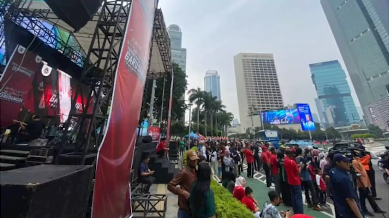 Semarak Parade Juara Timnas Indonesia U-22 di Jakarta Hari Ini