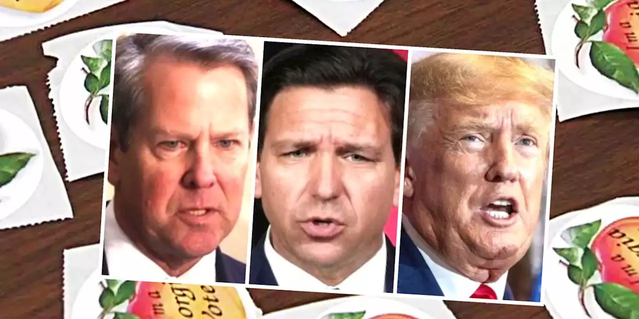 How Trump, DeSantis, Kemp stack up for Ga. Republicans