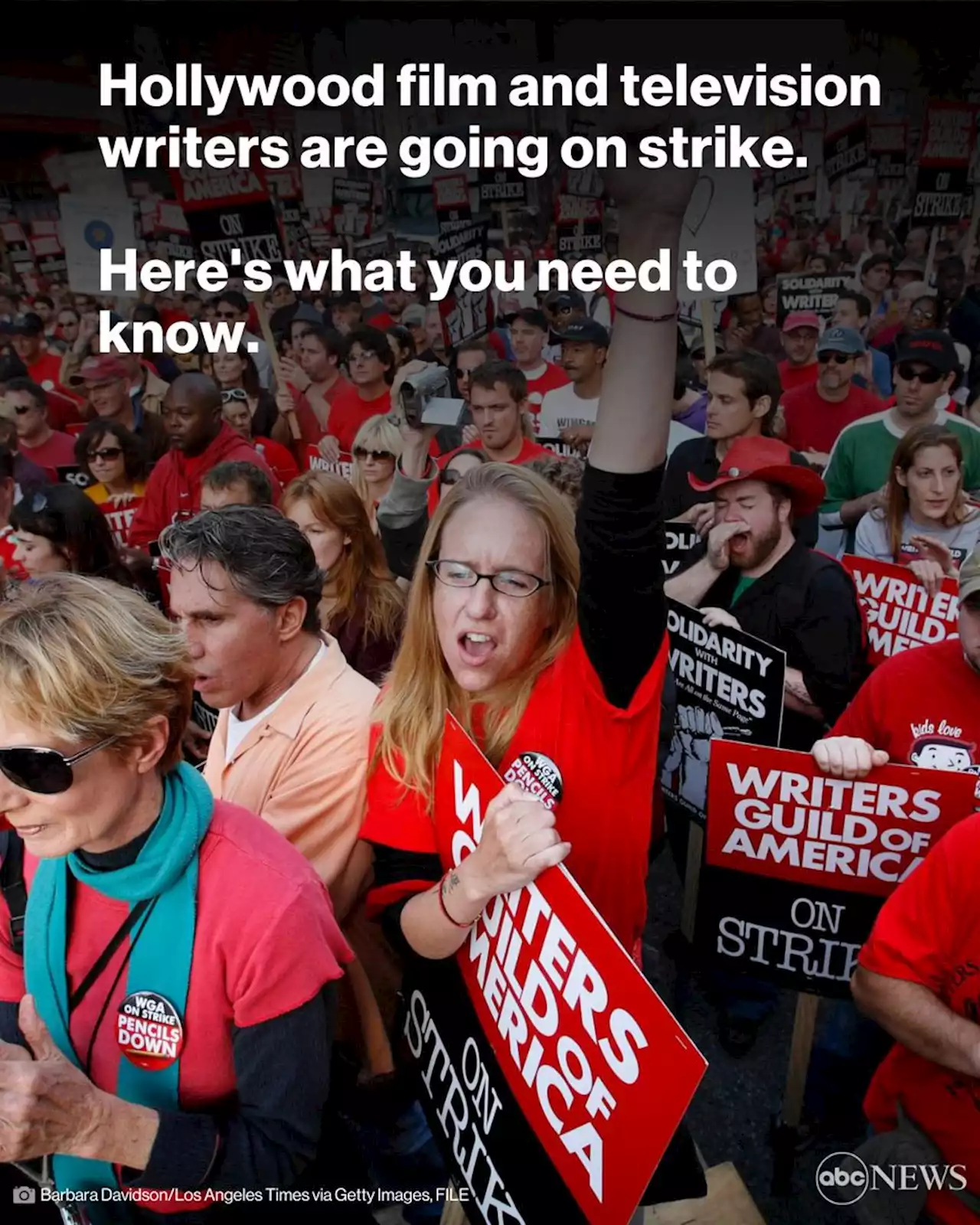 Hollywood writers' strike to begin as talks end without agreement