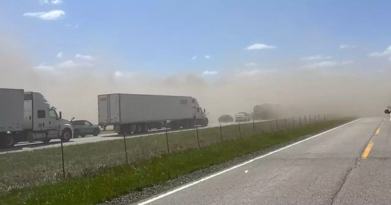 6 people killed, dozens injured as dust storm causes major car crash in Illinois: Officials