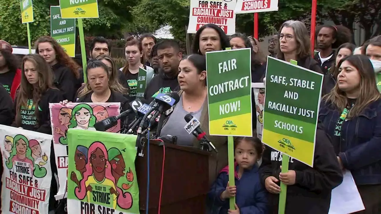 Oakland teachers to strike if no deal reached with school district by Thursday