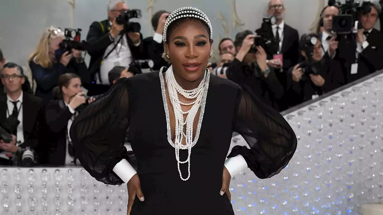 Serena Williams debuts pregnancy in style on the Met Gala red carpet