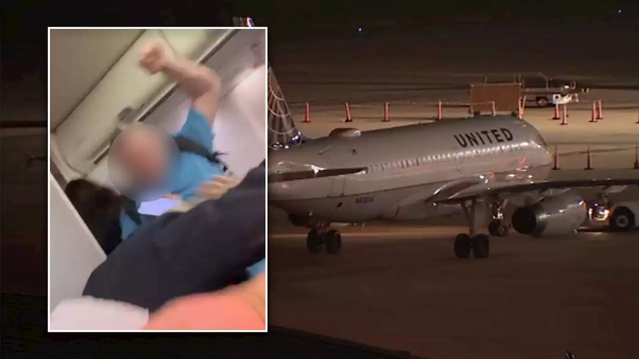 Angry passenger punches United employee on flight from San Francisco to Houston, video shows