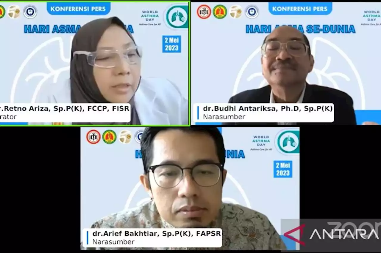 PDPI: Asma belum bisa disembuhkan dan dapat menimpa semua usia