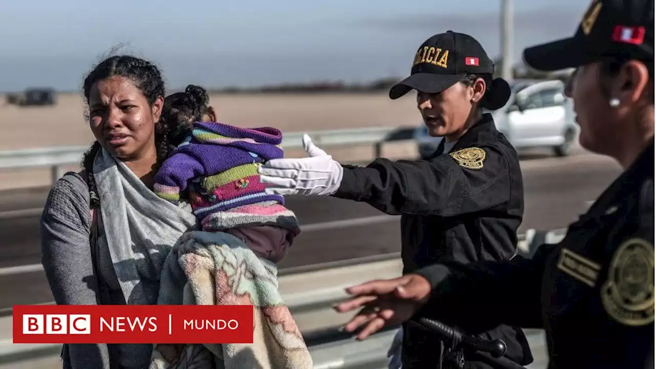 'Esto ya nos rebasó': Tacna, la frontera militarizada en el centro de la tensión migratoria entre Chile y Perú - BBC News Mundo