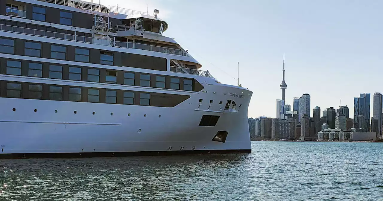 First cruise ship just arrived in Toronto kicking off record-breaking season