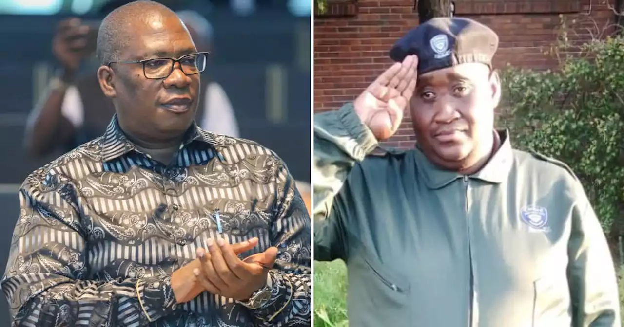 Lesufi backs crime prevention warden after South Africans body shame him online