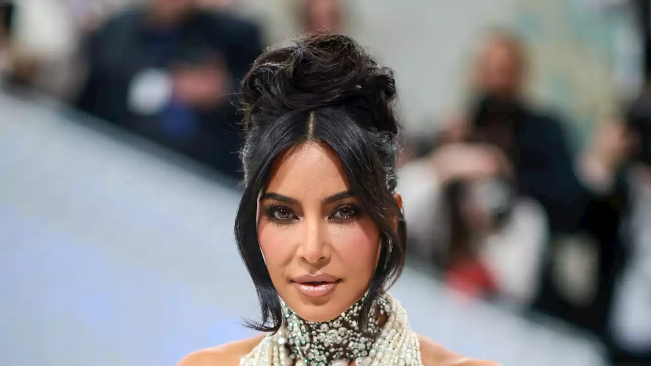 Kim Kardashian Covered Herself In 50,000 Pearls For the Met Gala