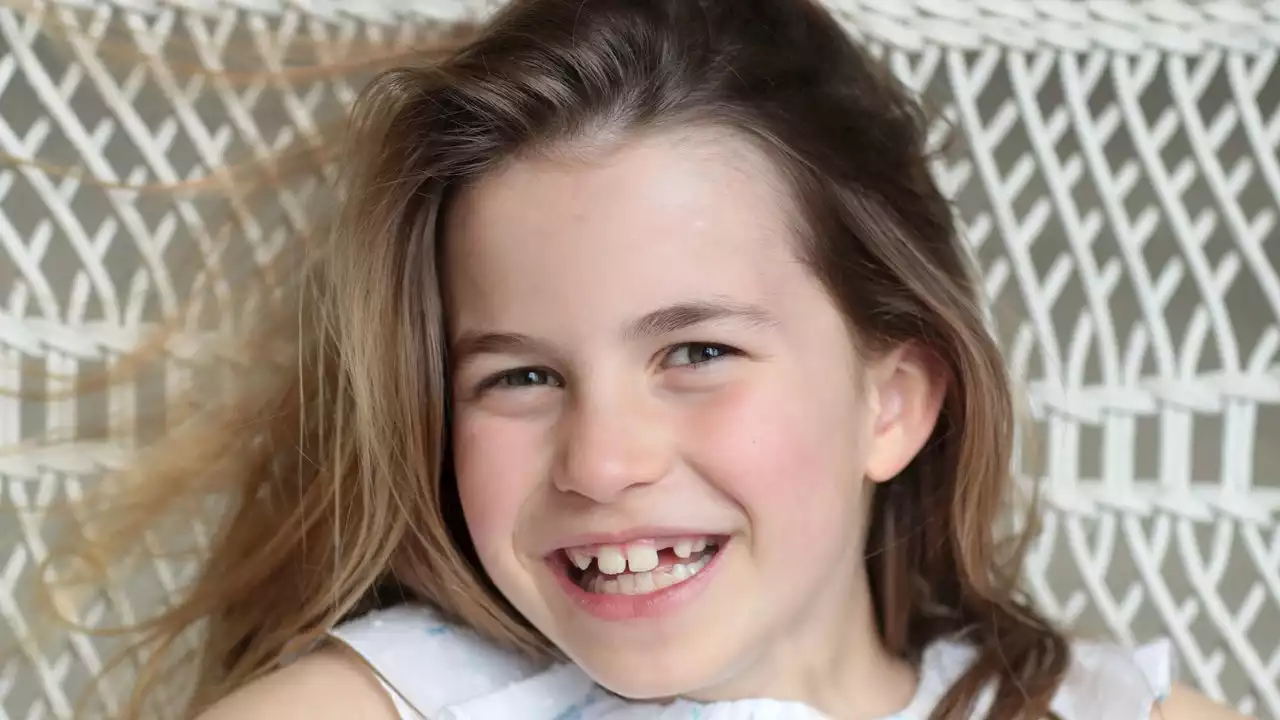 Princess Charlotte Beams In A Sweet New Portrait Marking Her Eighth Birthday