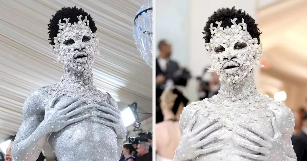 Lil Nas X Posted A Whole Bunch Of Selfies In The Met Gala, Which Is Definitely Breaking A Bunch Of Rules