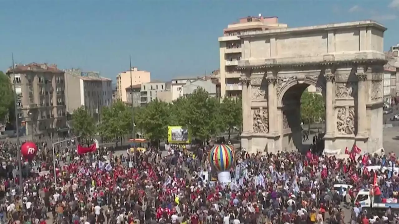 Manifestations du 1er-Mai : des heurts et dégâts dans plusieurs villes