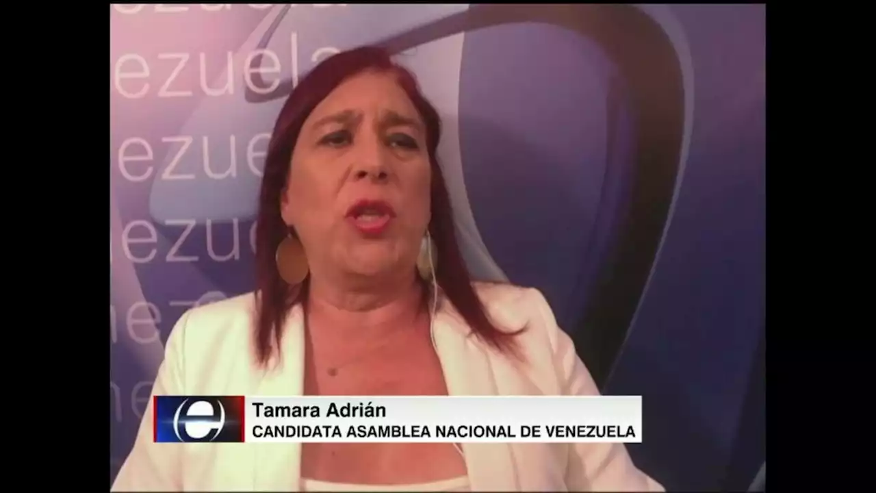 Tamara Adrián, primera mujer transgénero en aspirar a la presidencia en Venezuela