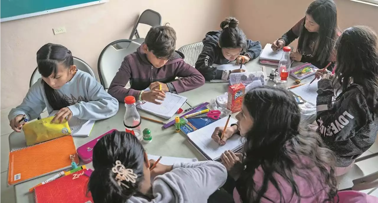 Un espacio para niños migrantes en Tijuana