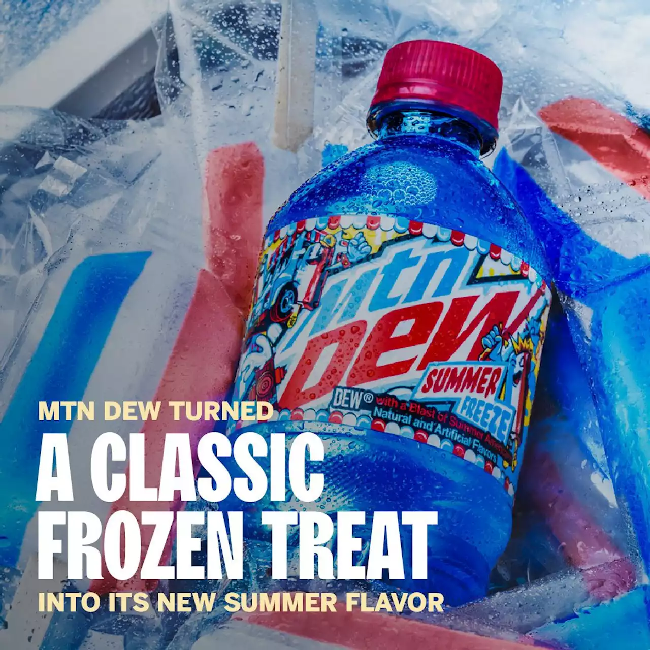 Mtn Dew's New Blue Flavor Is All About Summertime Nostalgia