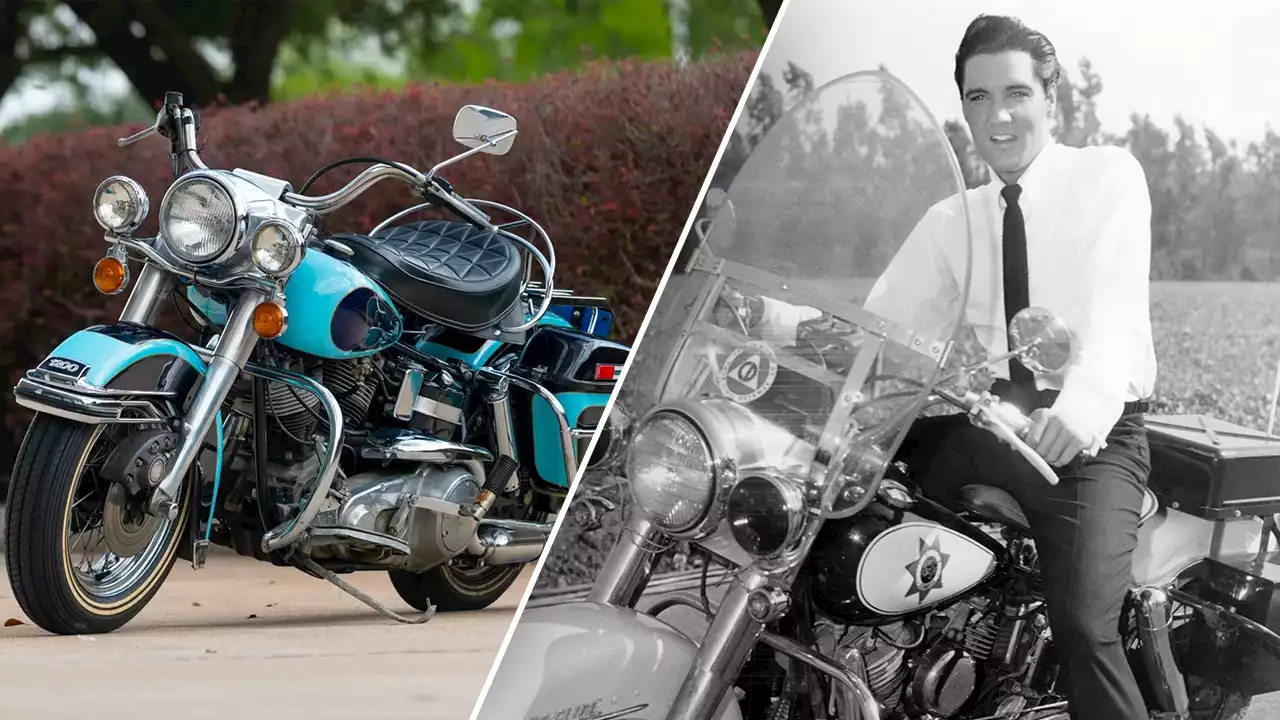 Elvis Presley's $800,000 Harley-Davidson is up for auction